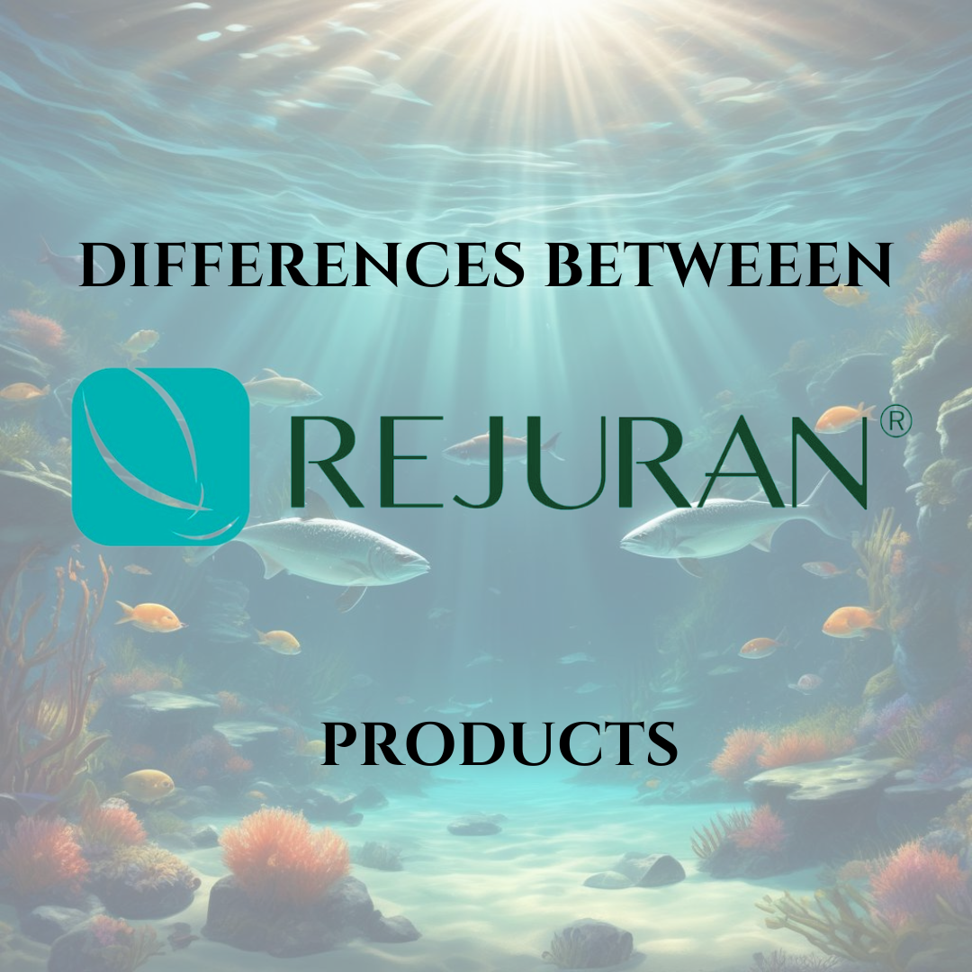 Rejuran skin boosters compared with topical salmon DNA PDRN alternatives