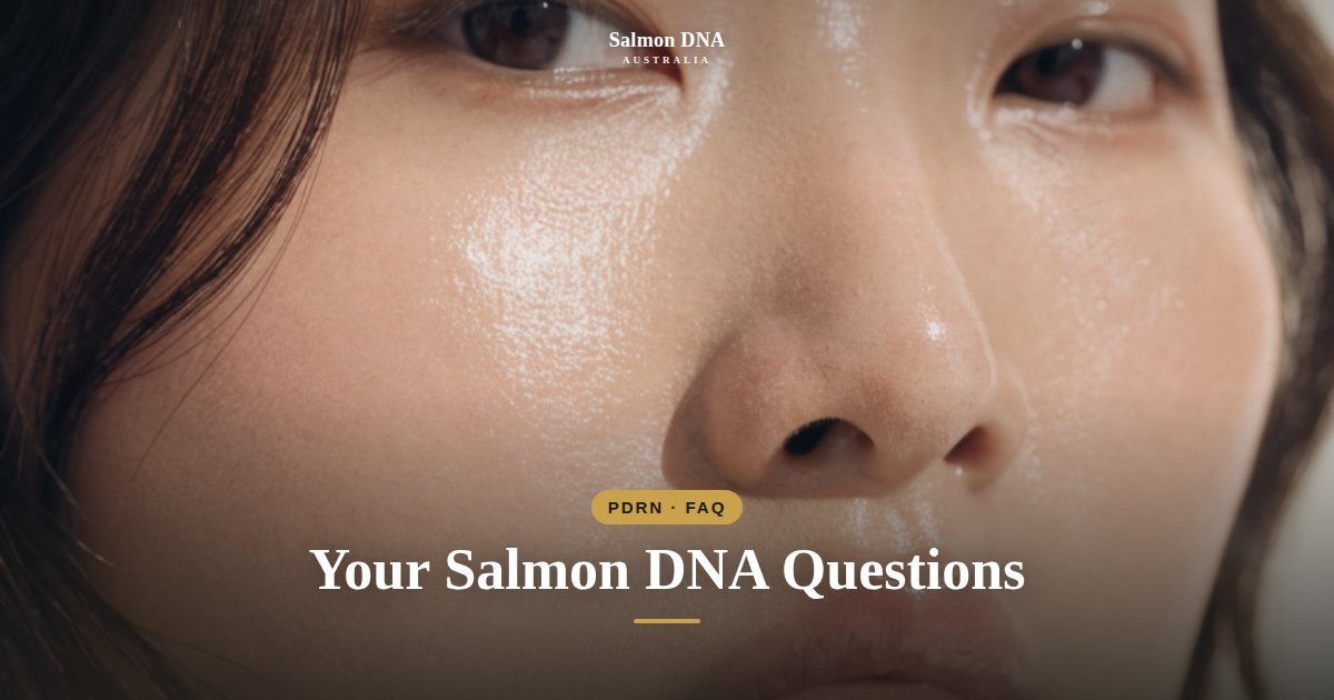 Salmon DNA skincare FAQ, Salmon DNA Australia
