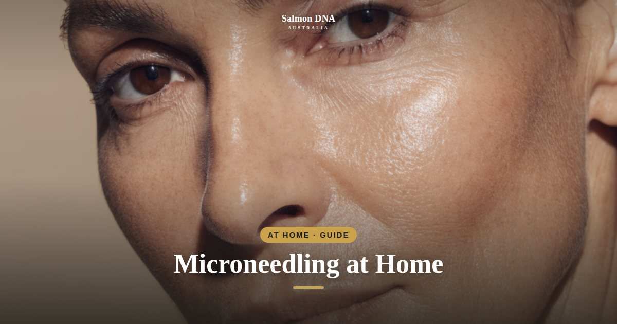 Microneedling at home beginner guide Australia