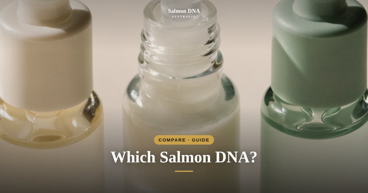 Rejuran vs Curenex vs VITARAN which salmon DNA skincare is right for you