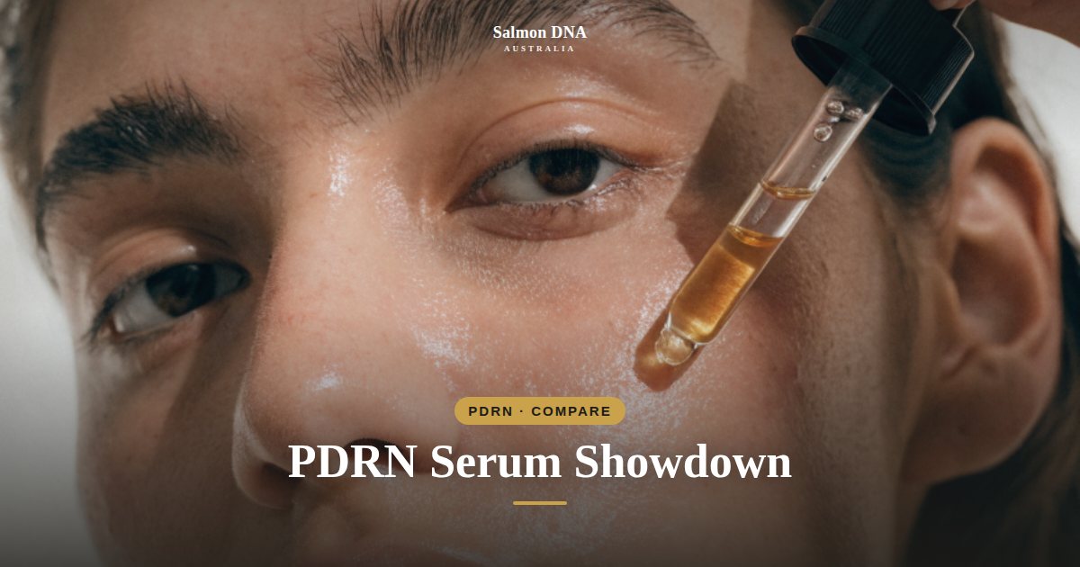 PDRN serum showdown Vitaran vs Medicube vs Dr Drawing vs Rejuran