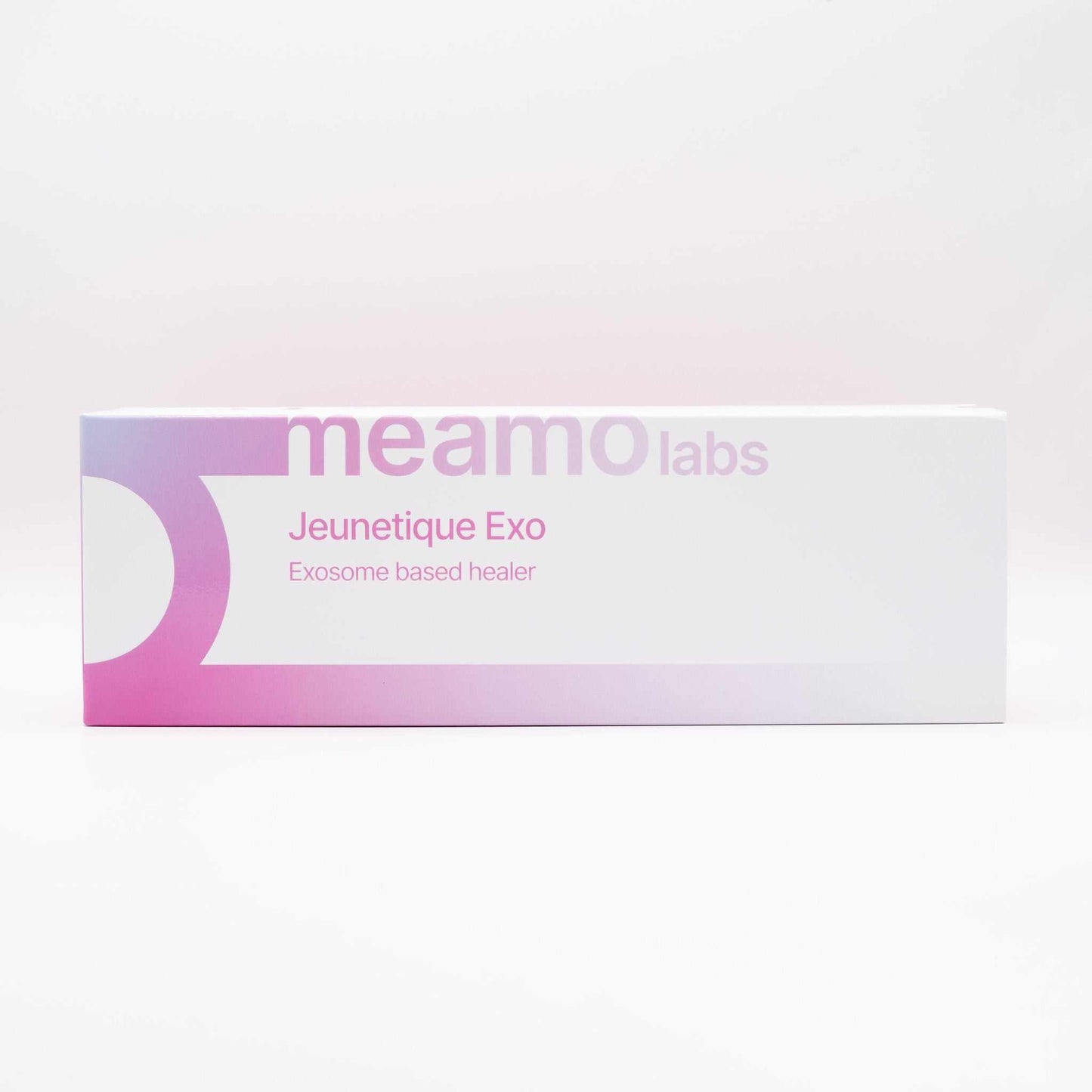Jeunetique EXOsomes PDRN 3% microneedling serum box by Meamo Labs with exosome-based skin healing formula