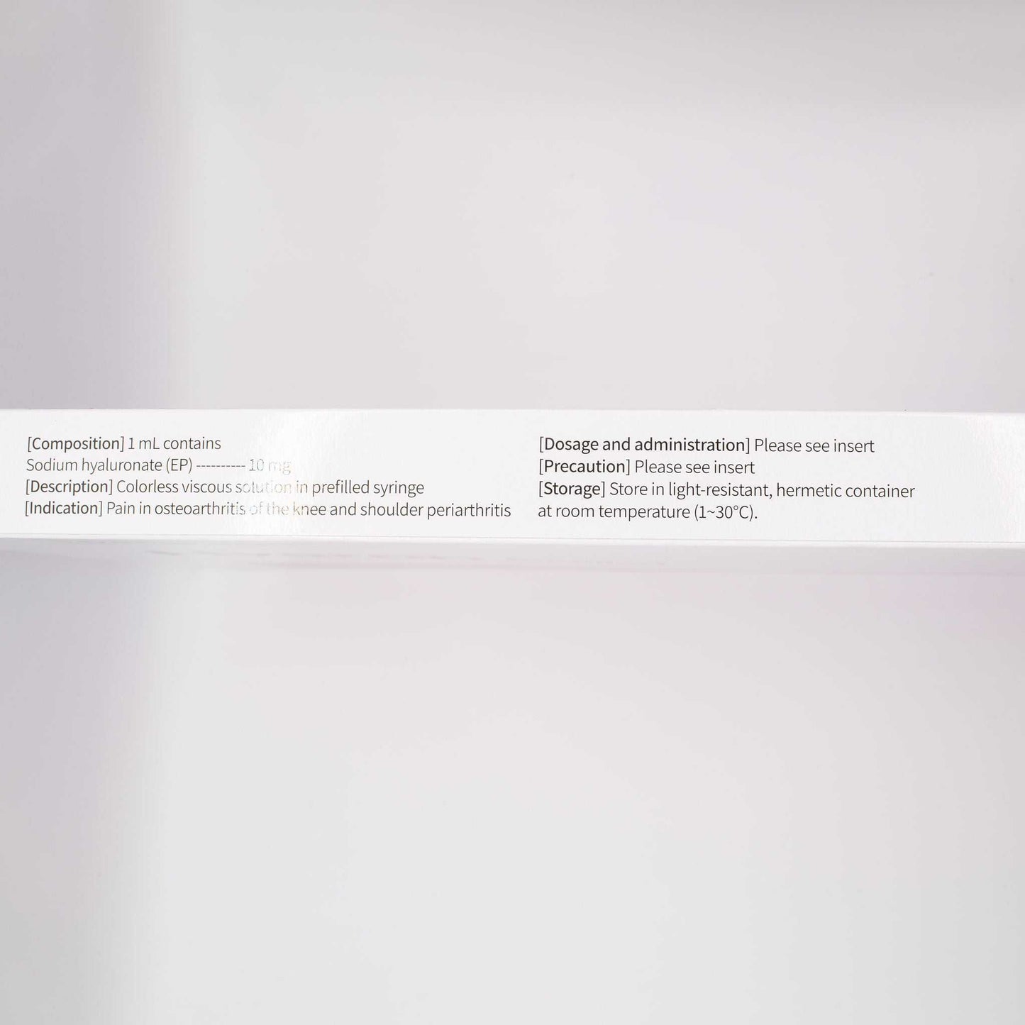 Hyaron Skin Booster 10 syringes 2.5ml each for microneedling and skin hydration with hyaluronic acid