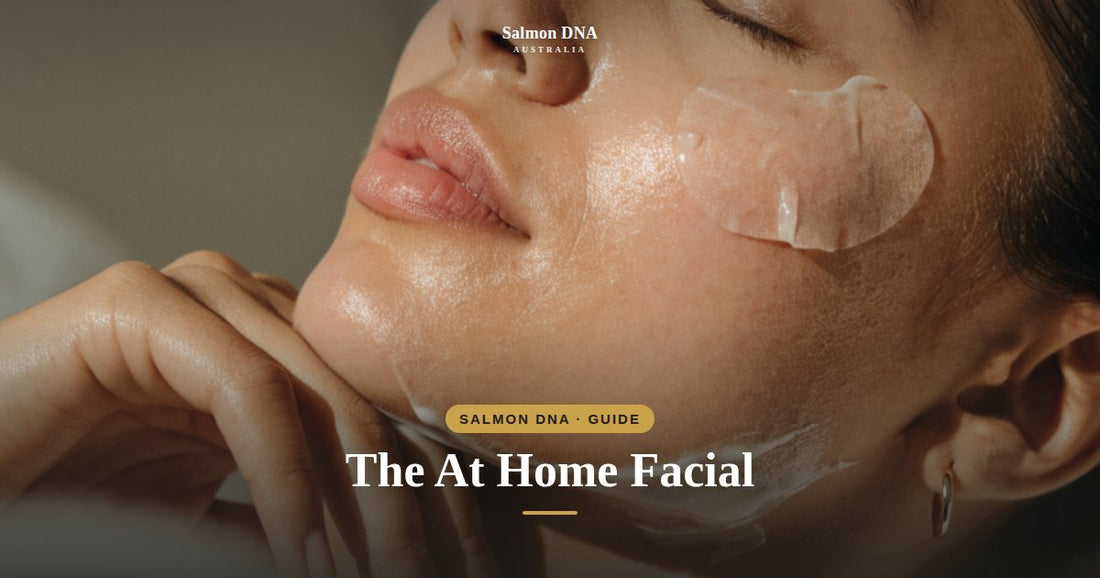 Salmon DNA skin booster facial at home