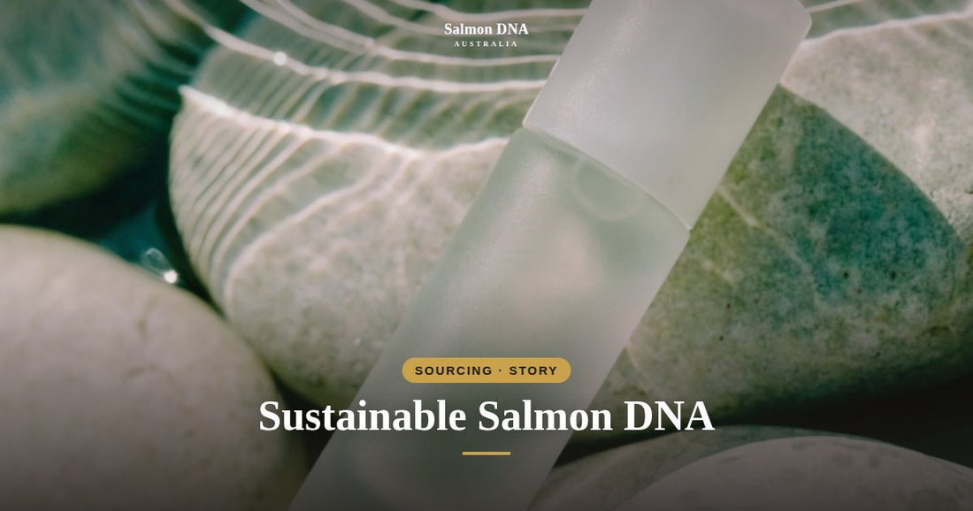 Sustainable harvesting of salmon DNA for skincare