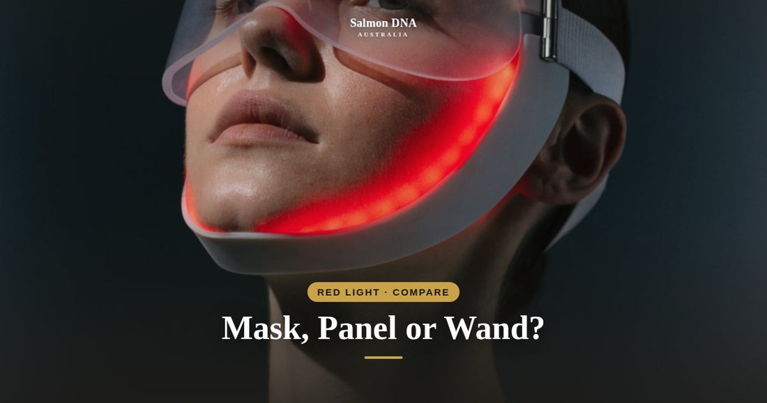LED face mask vs panel vs wand, how to choose
