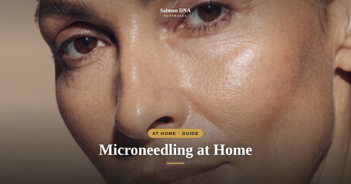 Microneedling at home beginner guide Australia