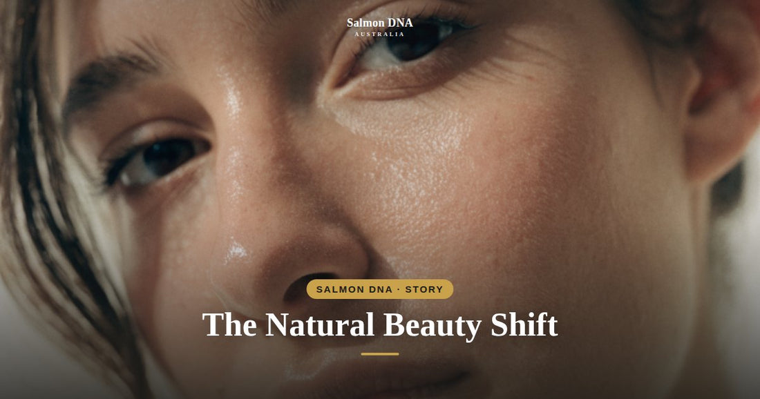 The shift toward natural beauty, salmon DNA skincare