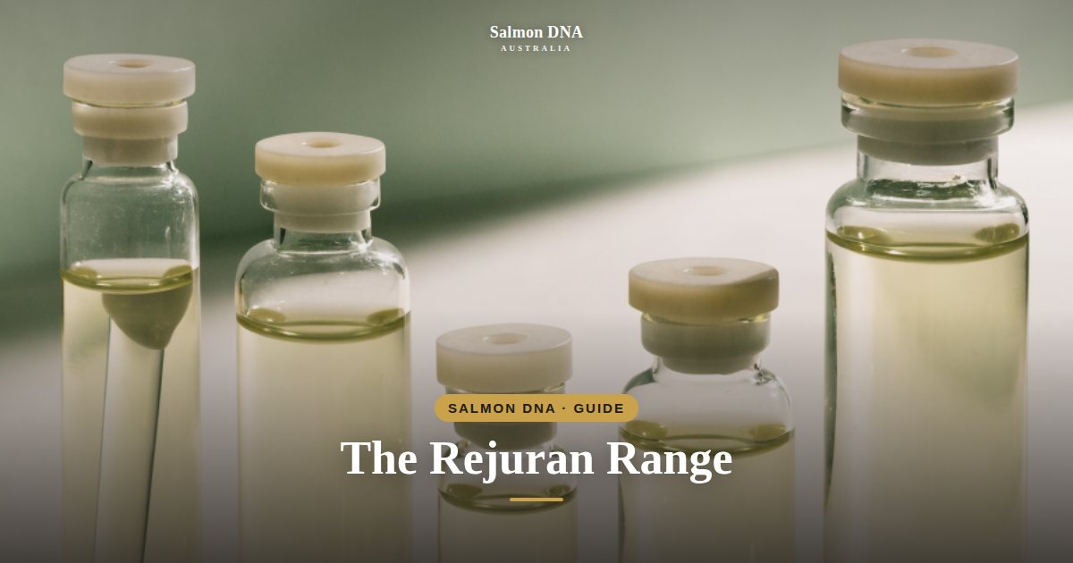 Rejuran skin boosters explained and topical salmon DNA alternatives