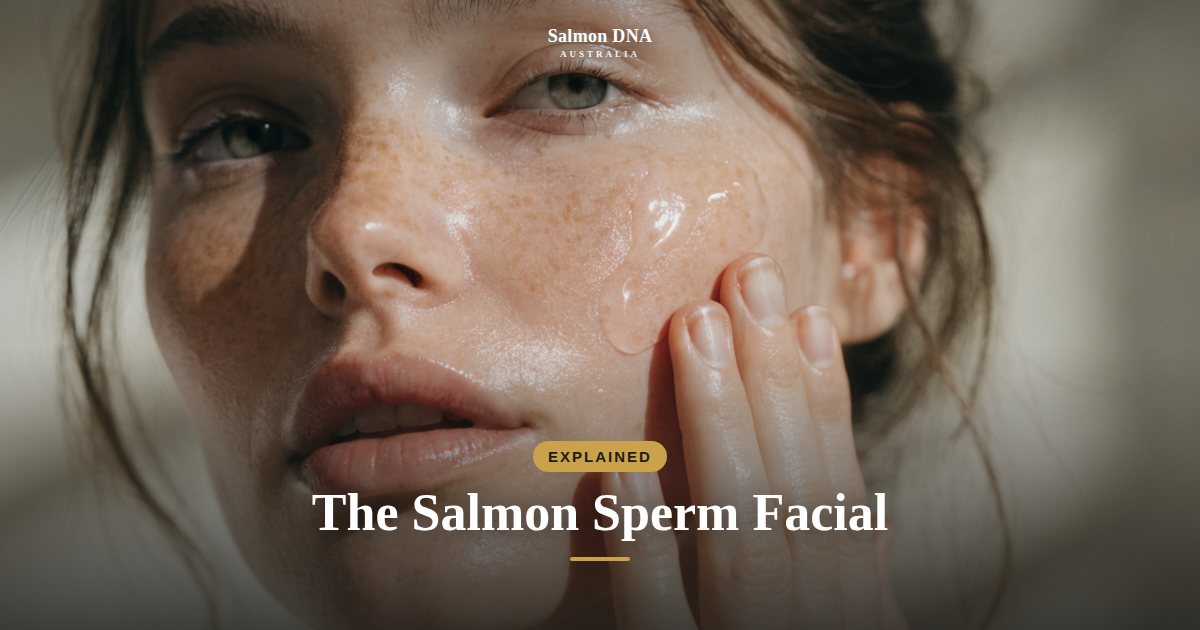 The salmon sperm facial explained, Salmon DNA Australia