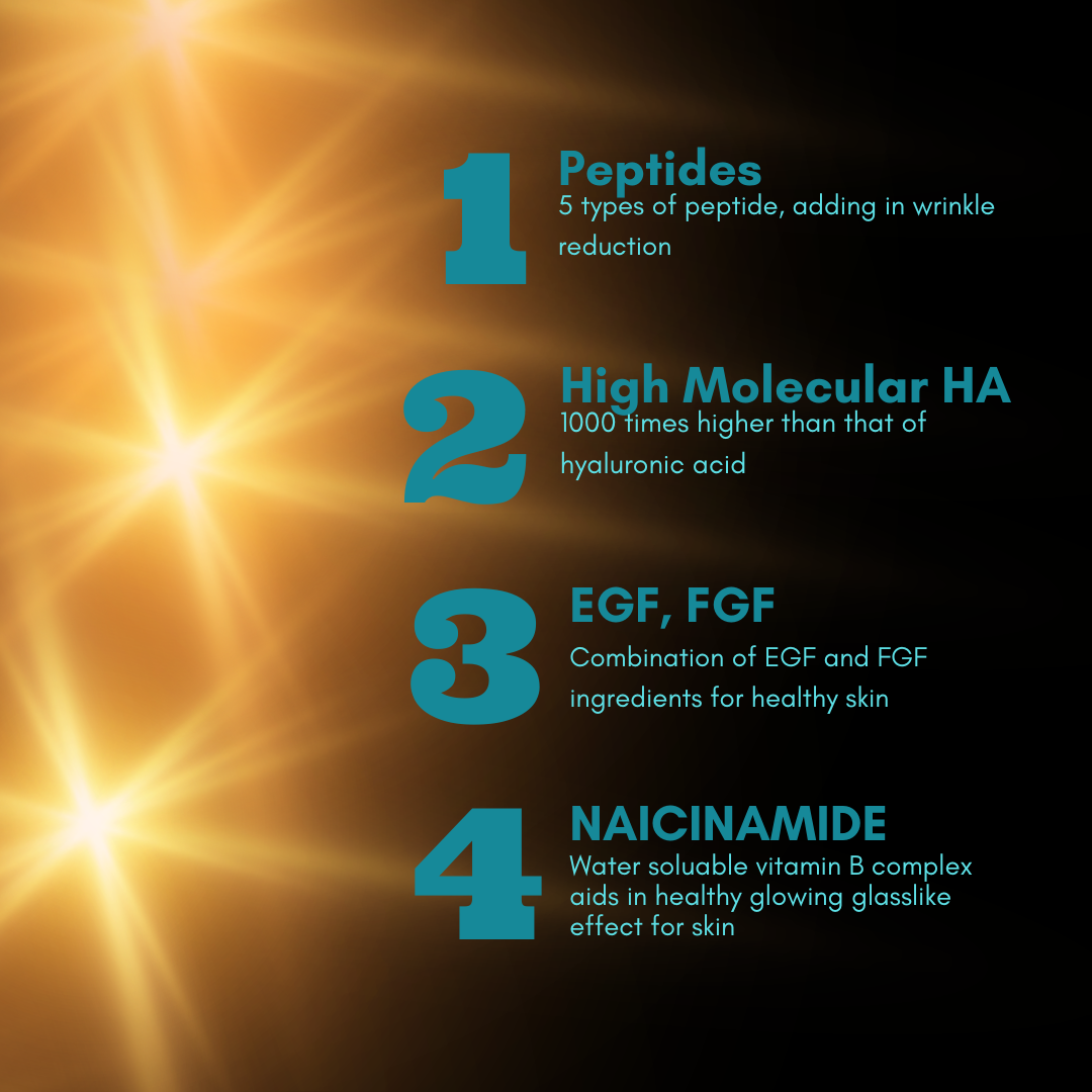 1.st NEFER TI TI skinbooster solution bottle for anti-aging and hydration