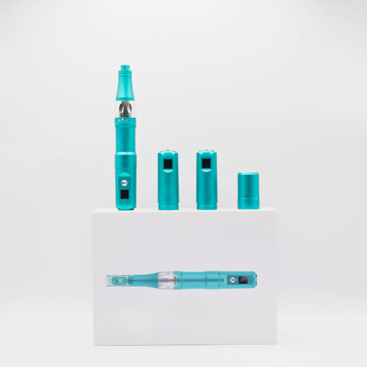 Biocellular Renewal System NAD+ Skin Booster and Digital Induction Kit with Rejuva Healer S serum and micro-induction device for advanced skin regeneration