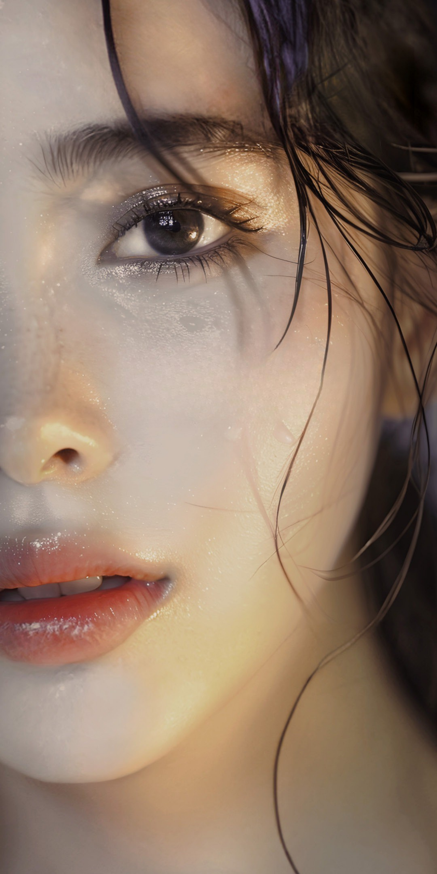 Under-eye care with Puri Eyes PDRN Patches, featuring hydrogel treatment for dark circles, fine lines, and hydration.