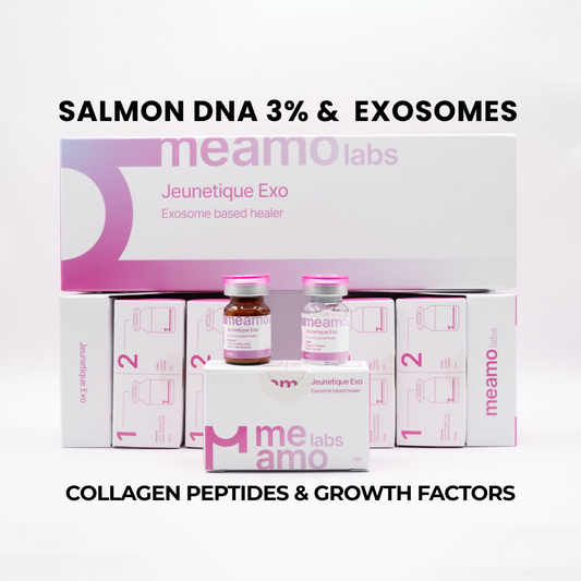 Jeunetique with salmon DNA and exosomes colleagen peptides and growth factors 