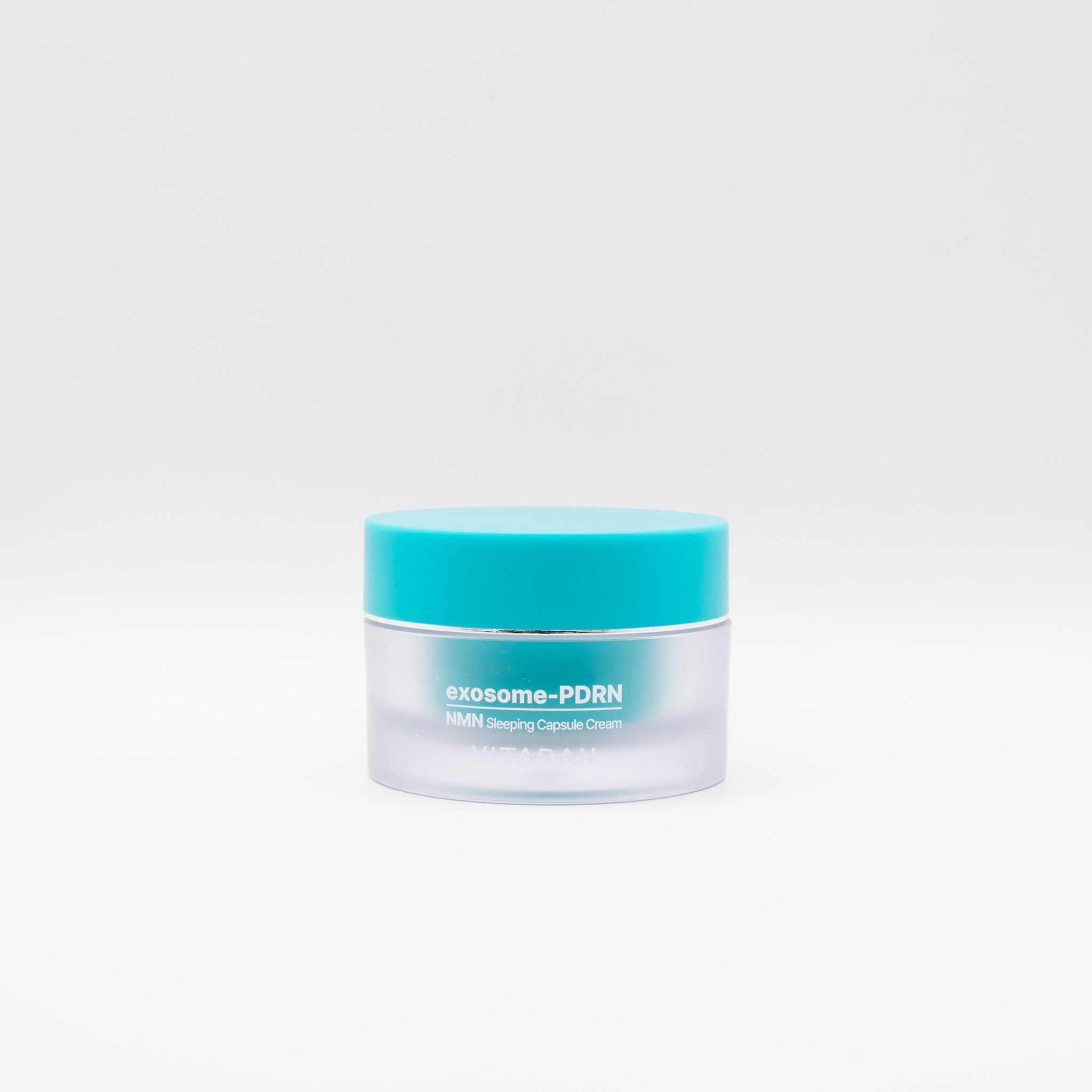 VITARAN Salmon DNA Exosome Capsule Cream 50ml with NMN, PDRN, and exosomes for anti-aging, skin regeneration, and hydration