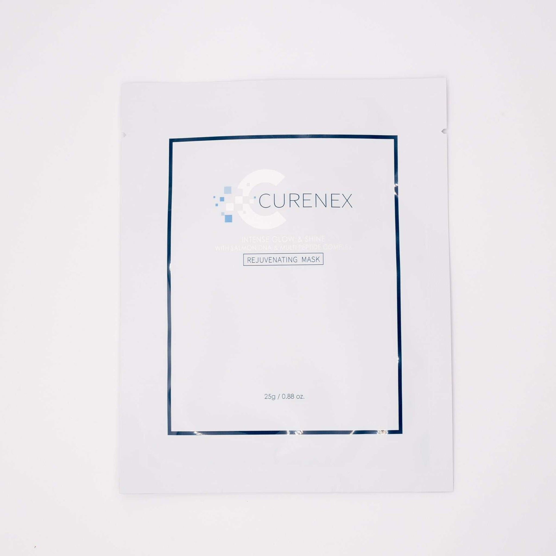 Curenex salmon DNA rejuvenating face mask packet from Salmon DNA Microneedle Bundle