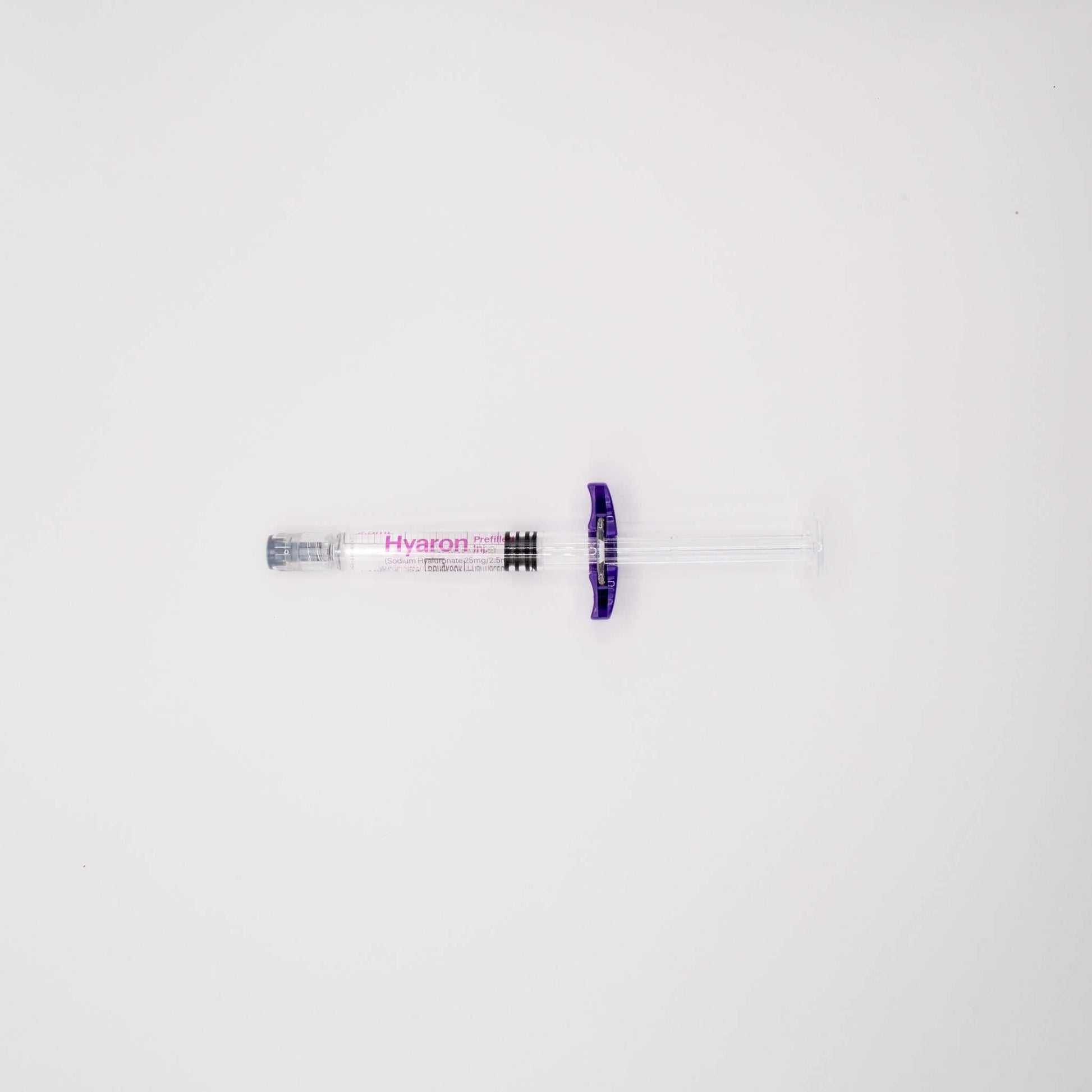 Hyaron Skin Booster syringe for microneedling and mesotherapy with hydrating hyaluronic acid serum