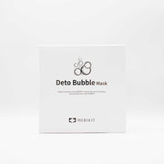 MERIKIT Deto Bubble Mask pack for deep pore cleansing and skin brightening with oxygenating bubbles