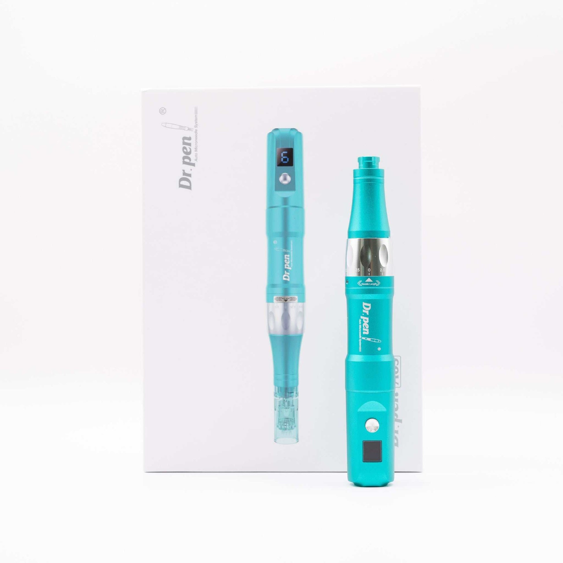 Salmon DNA Microneedle Bundle with Dr Pen A6S Ultima, cartridges, skin booster, masks, and numbing cream for at-home microneedling.