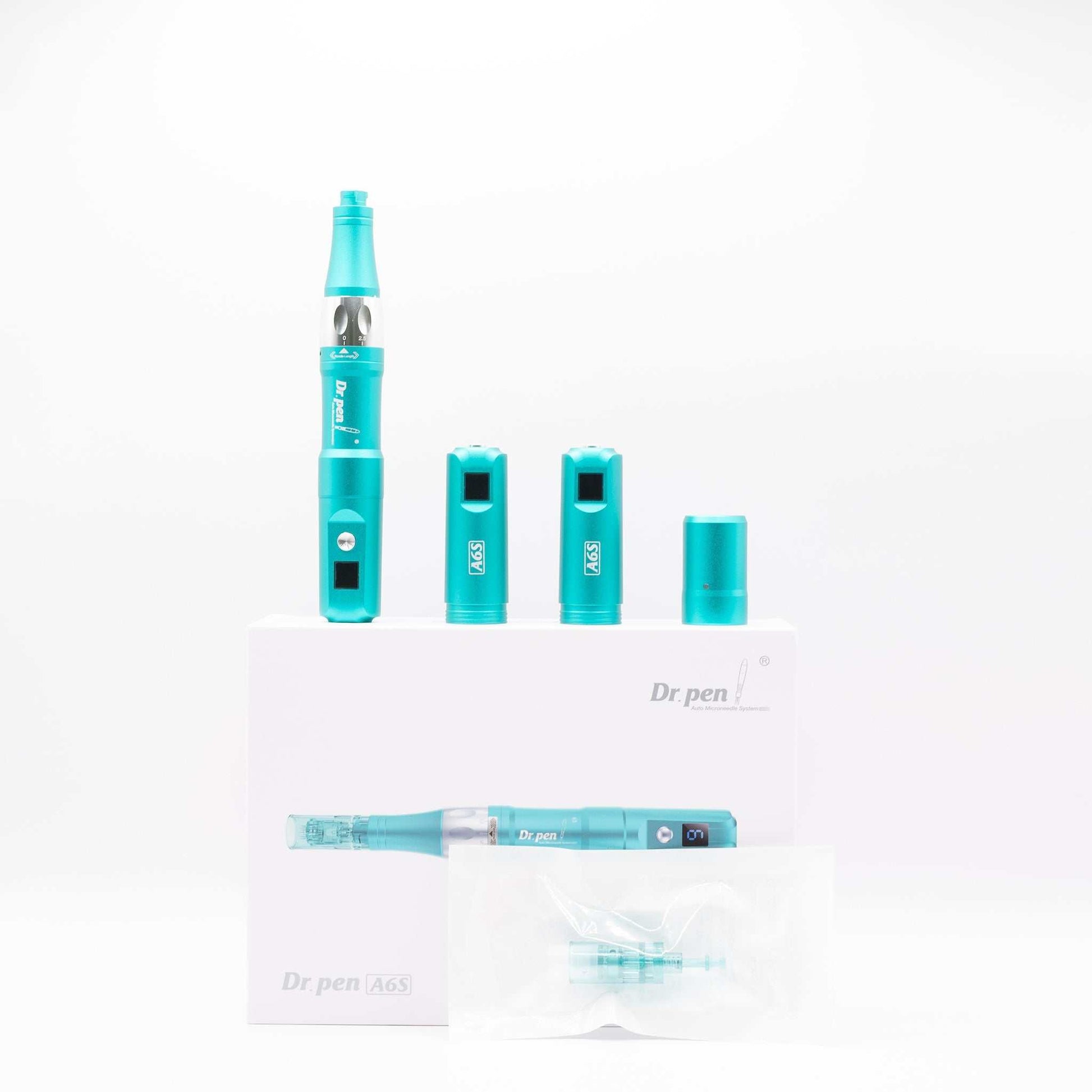 Salmon DNA Microneedle Bundle with Dr Pen A6S, cartridges, skin booster set, masks, and numbing cream