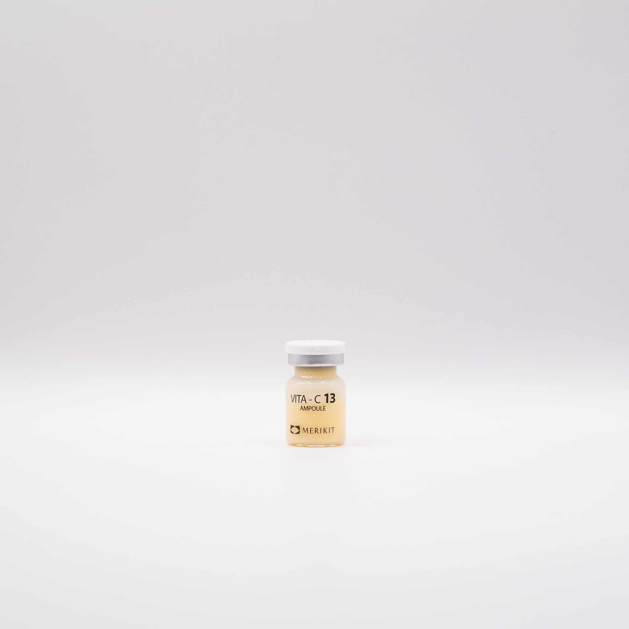 MERIKIT Vita-C 13 Ampoules small vial with vitamin C serum for brightening and anti-aging skin care