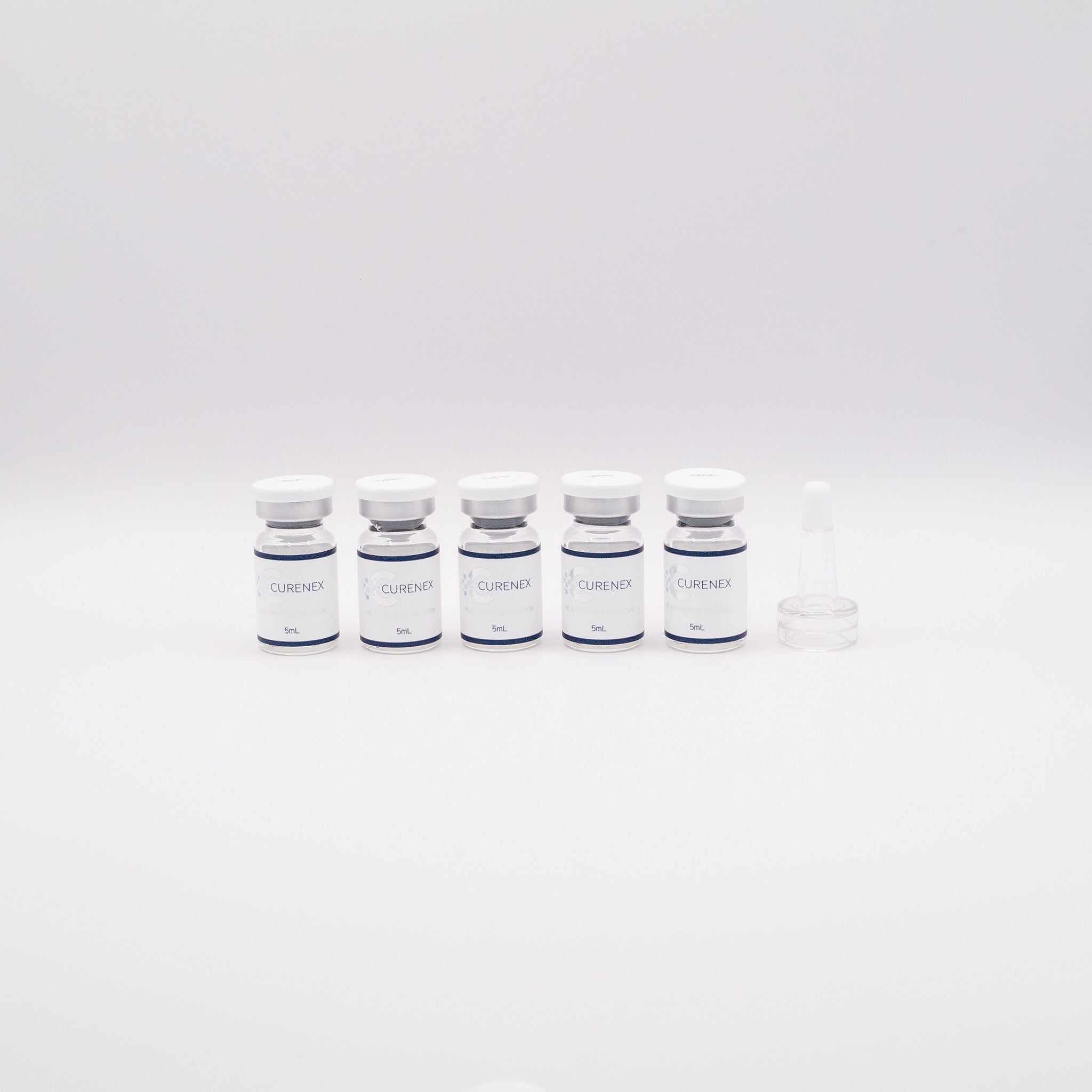 Curenex Salmon DNA PDRN Skin Booster vials for microneedling and skin rejuvenation