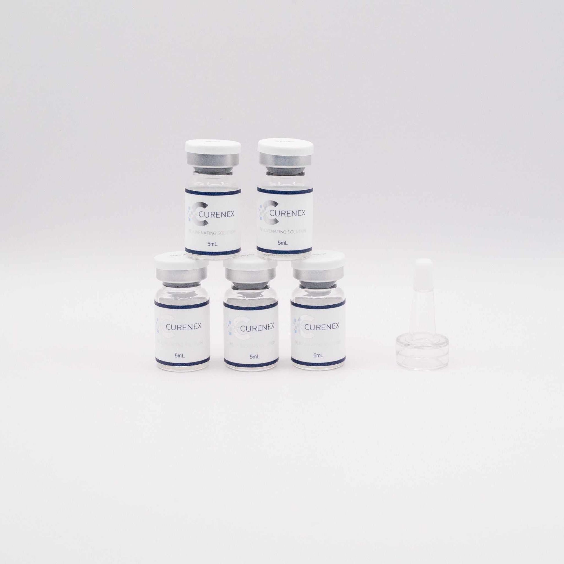 Curenex Salmon DNA PDRN Skin Booster vials for microneedling and skin rejuvenation