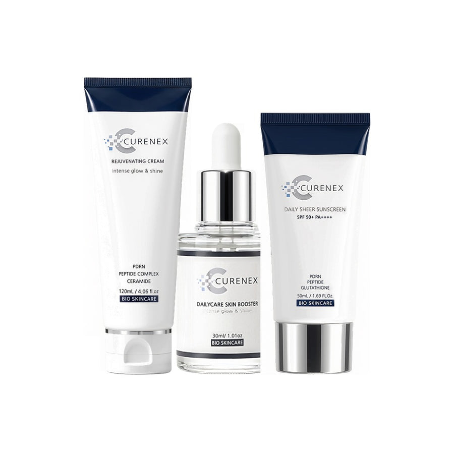 Salmon DNA PDRN 3 Step Skincare Set with SPF50