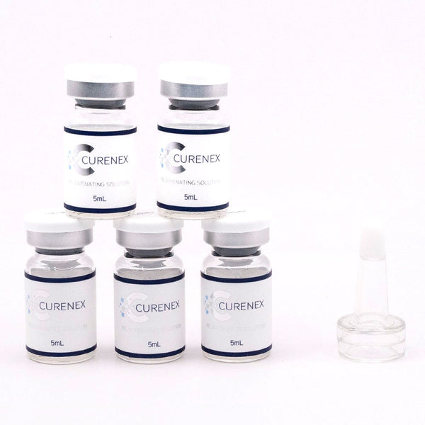 CureNex Intense Glow & Shine PDRN Skin Booster | Salmon DNA, 5 x 5ml