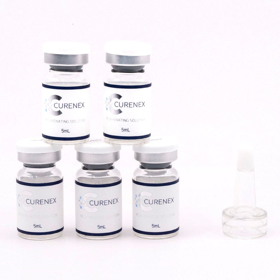CureNex Intense Glow & Shine PDRN Skin Booster | Salmon DNA, 5 x 5ml