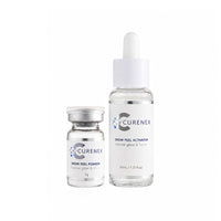 CureNex Snow Peel | Salmon DNA PDRN + Peptide Glow Peel Kit, 8 Sessions