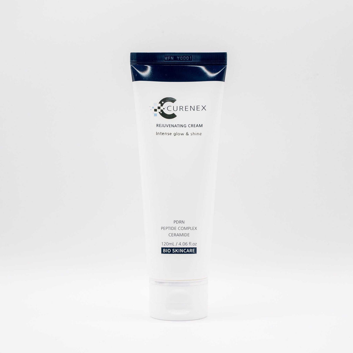 CureNex Rejuvenating Cream 120ml with salmon DNA PDRN, peptide complex and ceramide, the moisturiser step in the CureNex daily set