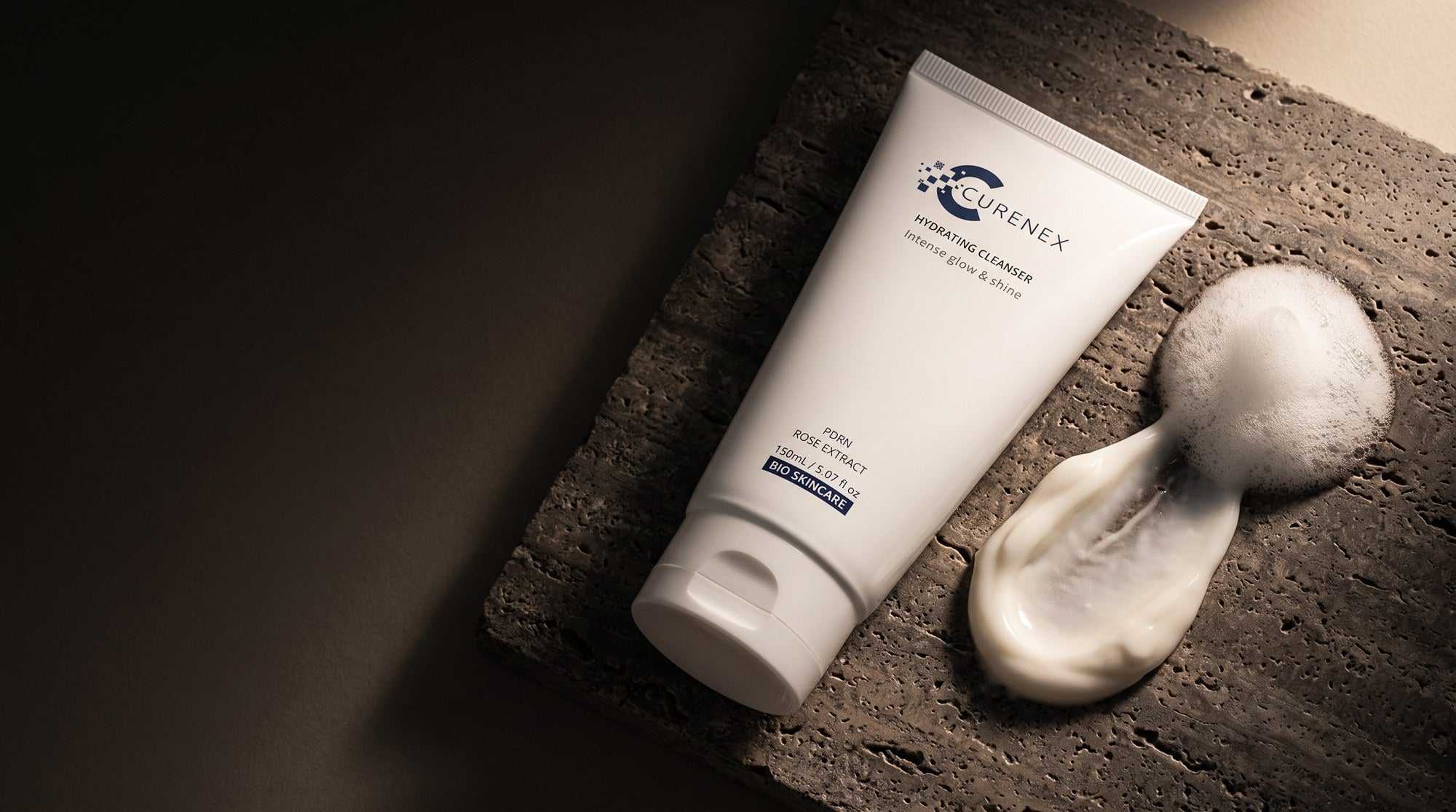 Hydrating Facial Cleanser benefits overview of soft hydrated and refreshed feeling skin after washing