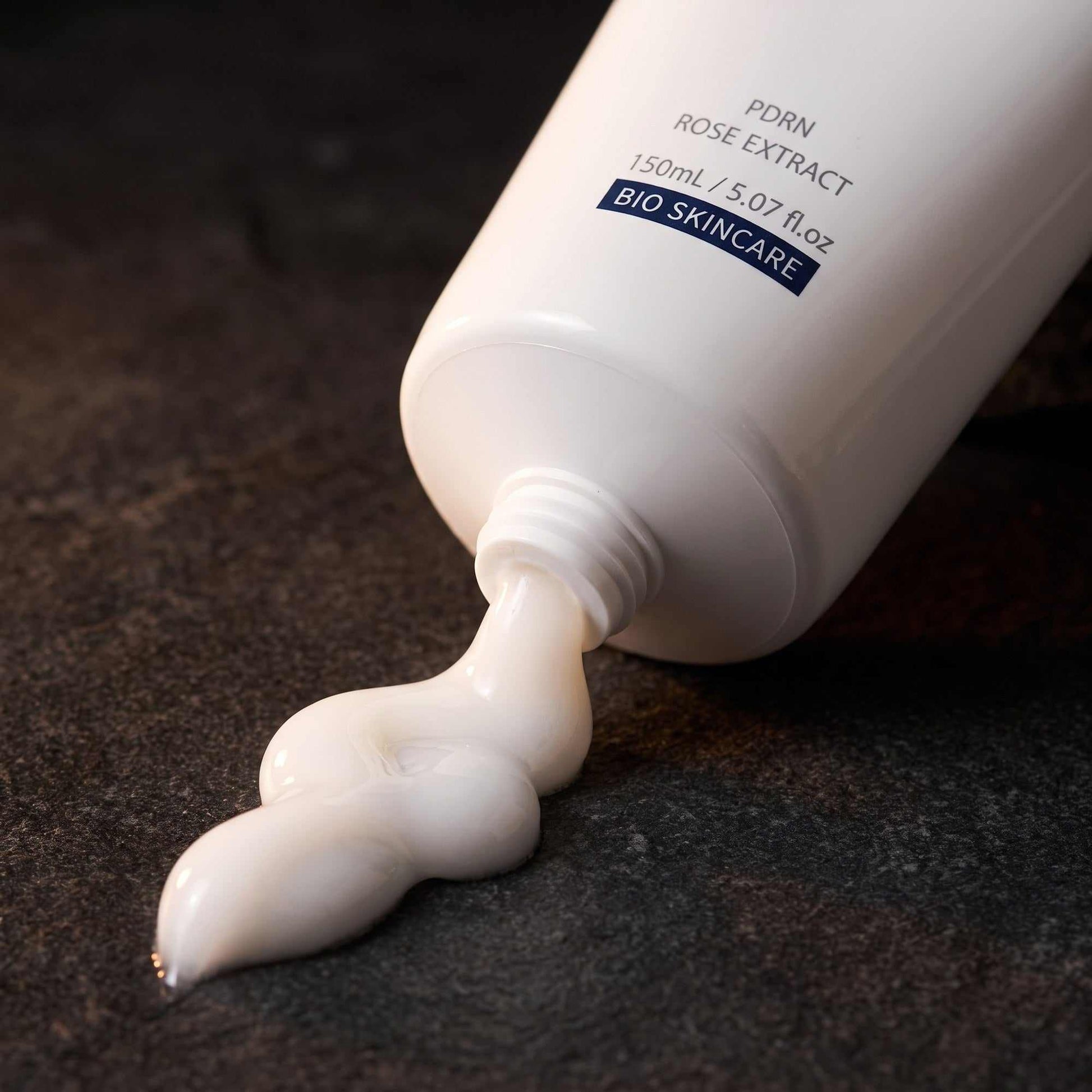Hydrating Facial Cleanser gel texture close up showing the smooth clear cleansing gel