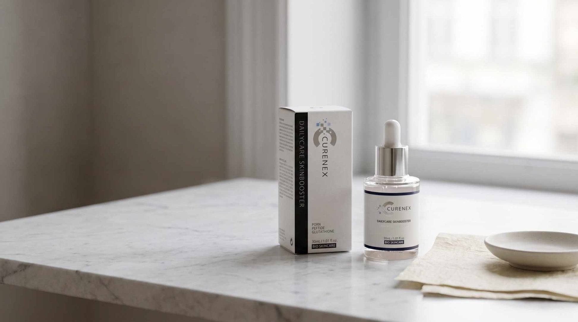 Salmon DNA PDRN 3 Step Set origin scene highlighting its Korean skincare heritage