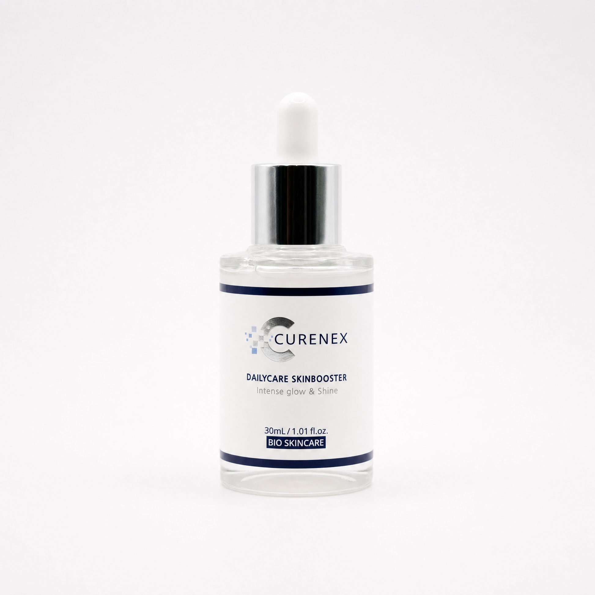 Curenex Salmon DNA Daily Serum bottle on a Gold Coast Australia backdrop for glowing skin