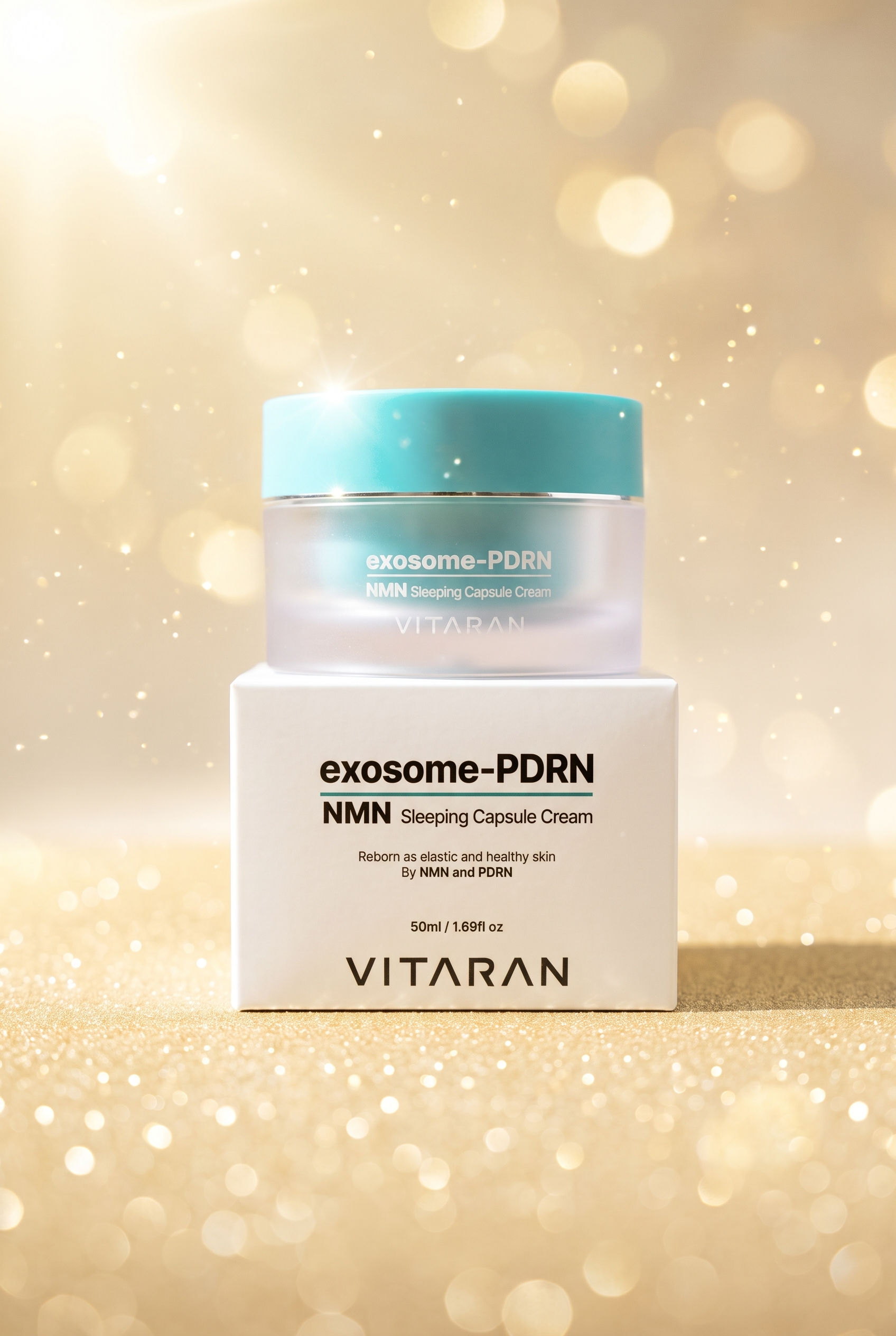 The Overnight Salmon DNA Spicule Snow Peel and Salmon DNA Capsule Cream skincare set with masks