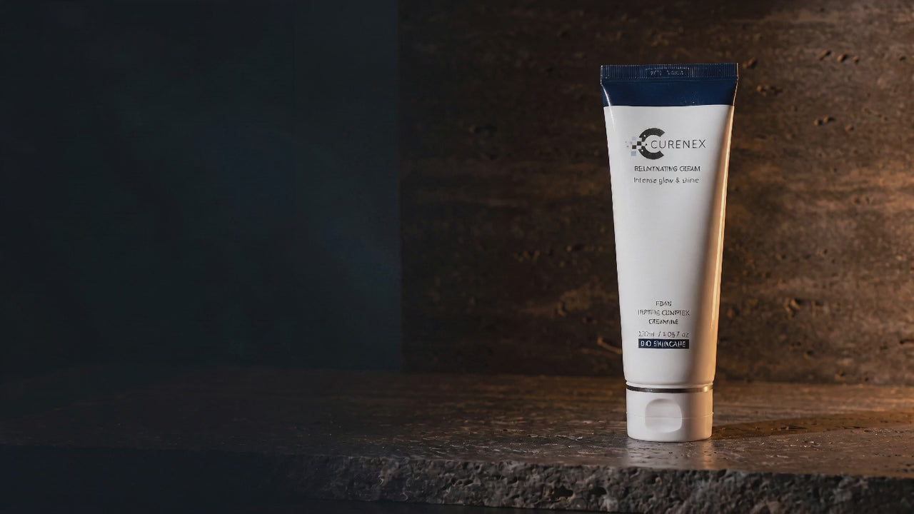 Load video: Hero b roll of the rejuvenating face cream in the Salmon DNA PDRN 3 Step Set