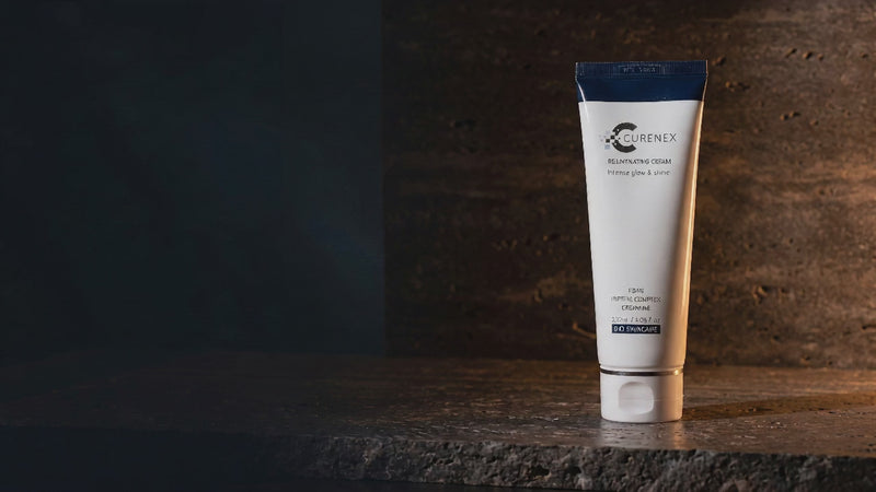 Hero b roll of the rejuvenating face cream in the Salmon DNA PDRN 3 Step Set
