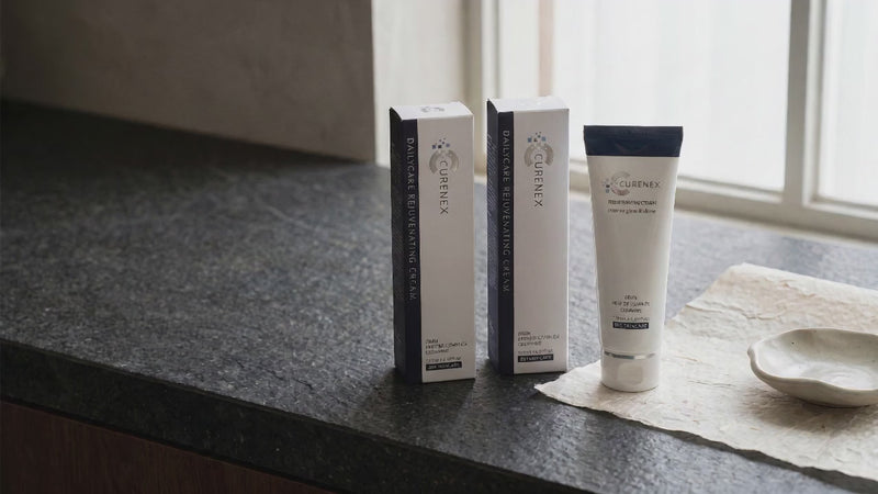 Curenex rejuvenating face cream origin video sharing the salmon DNA PDRN story