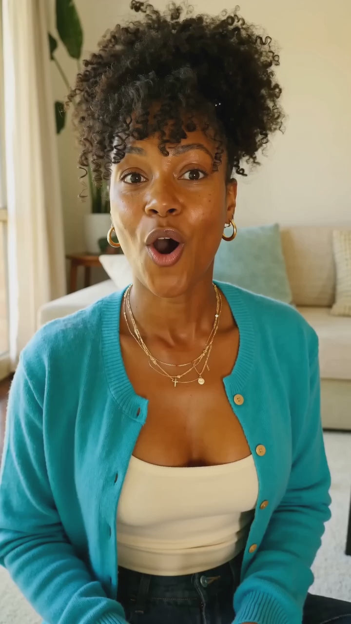 Load video: Customer showing dewy skin after using the HP Cell VITARAN Salmon DNA Skin Booster