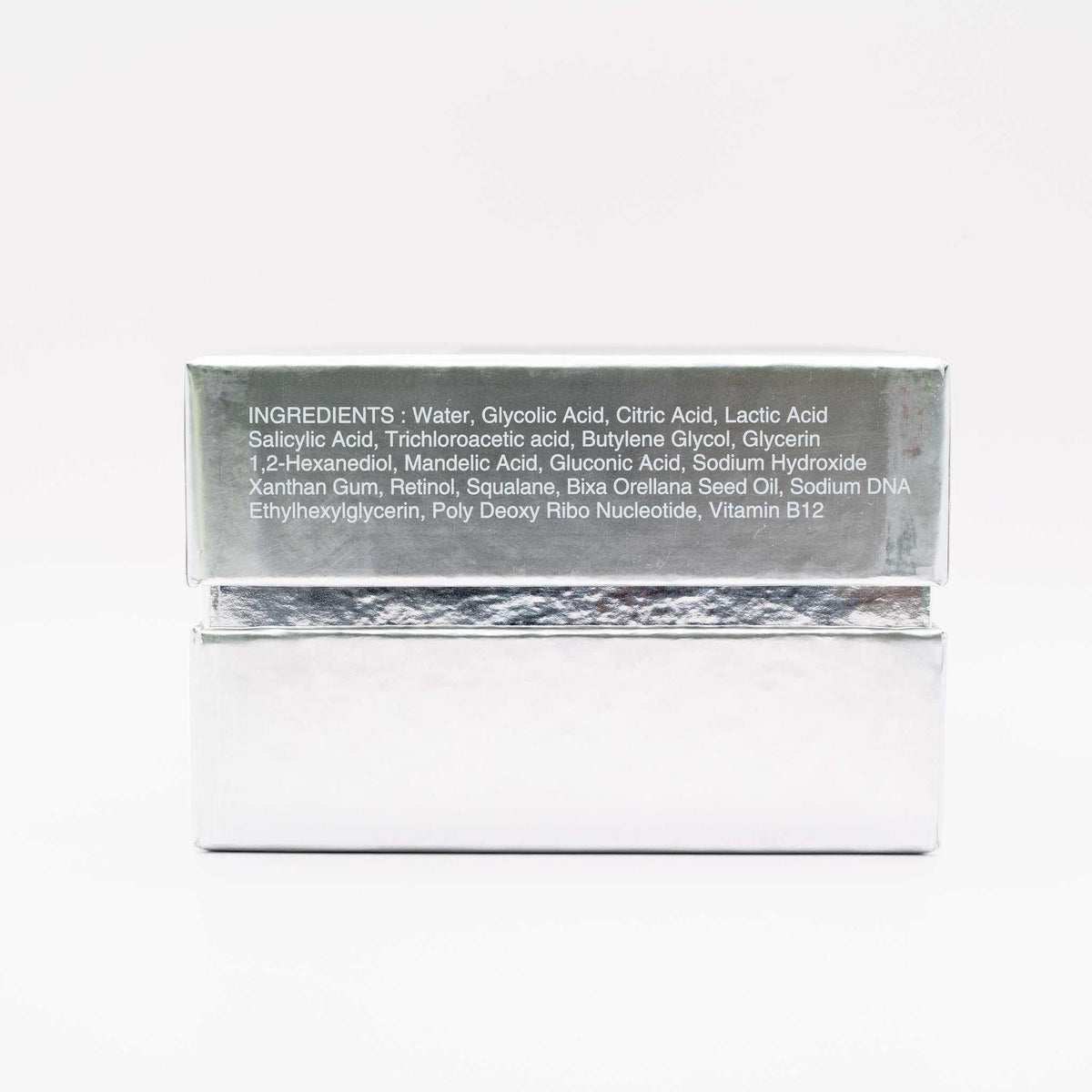 Soonsu Shining Peel skincare 5 pack with retinol, TCA and peptides