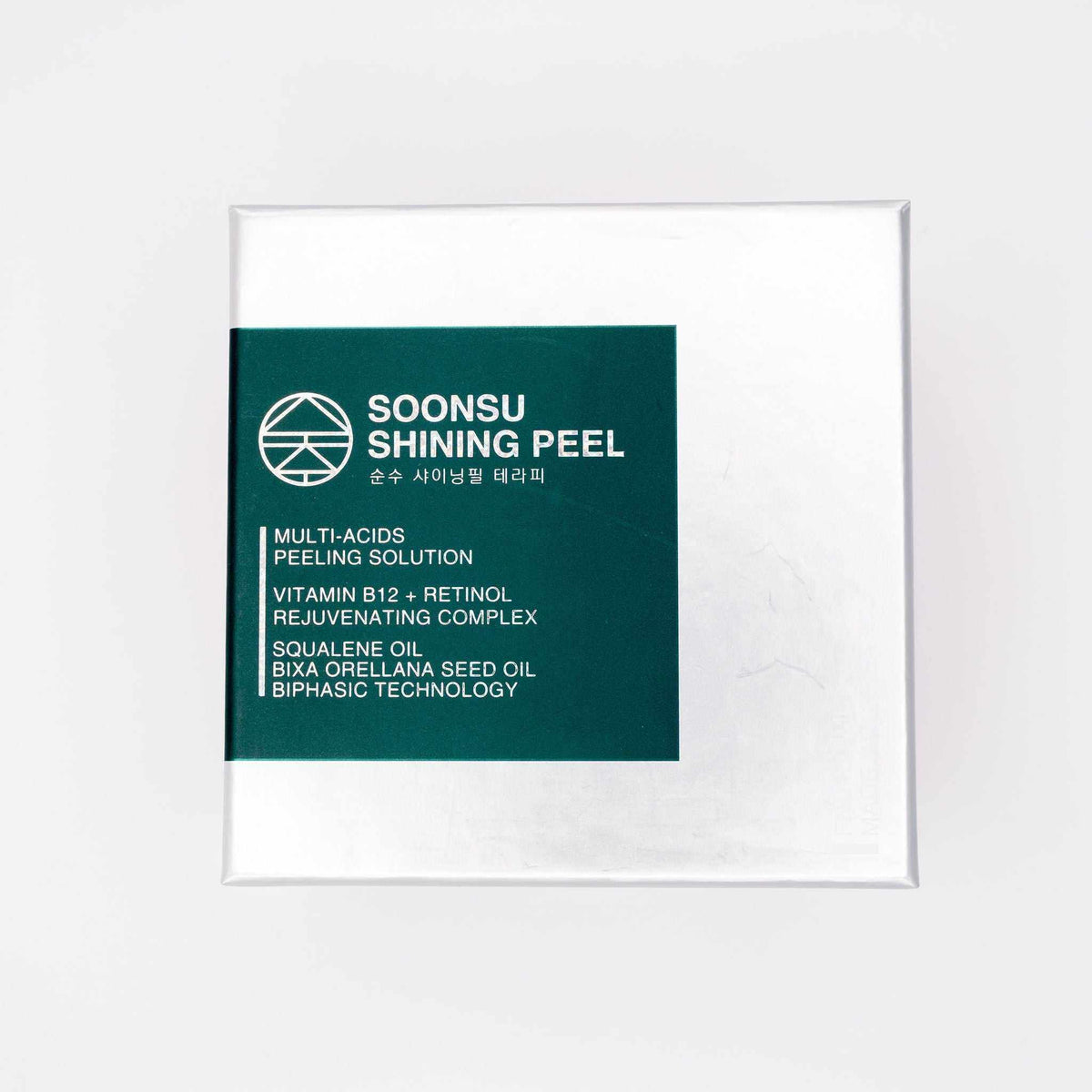 Soonsu Shining Peel five pack with retinol TCA and peptides