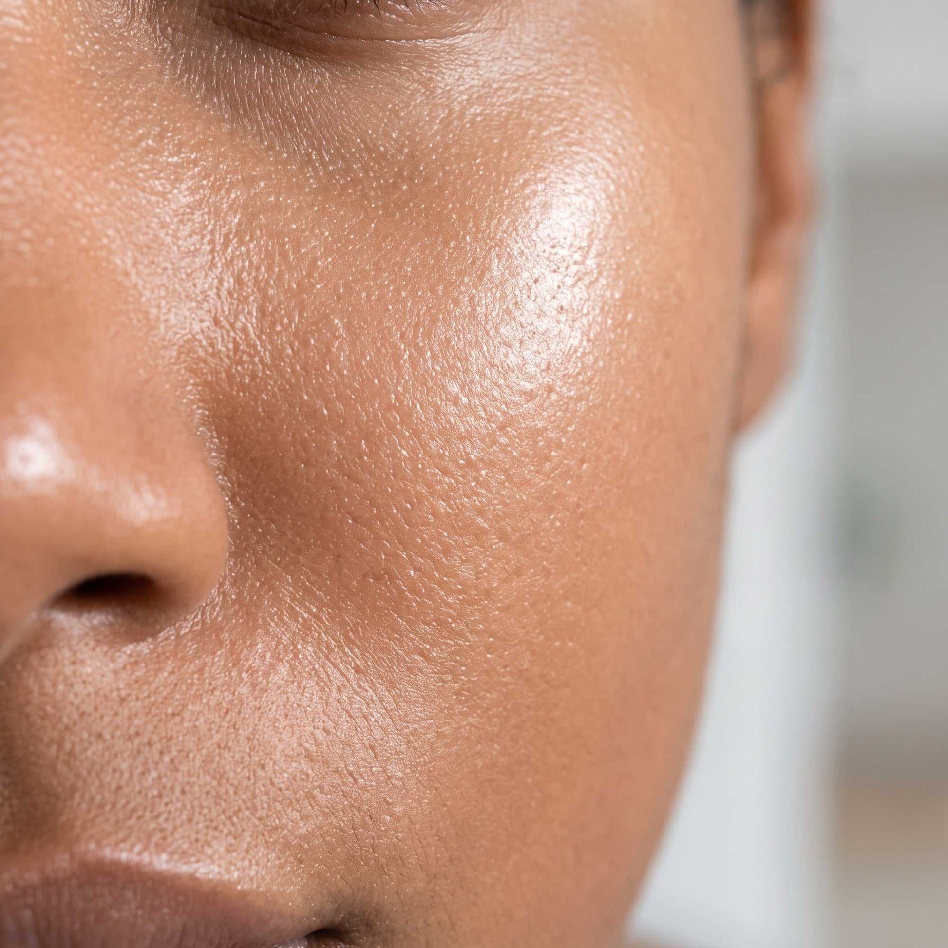 Soonsu Shining Peel glow shot of dewy radiant skin after the Korean peel ritual