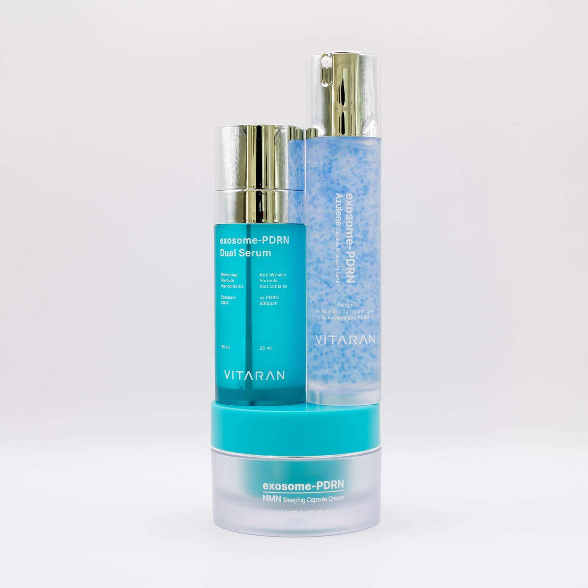 Vitaran Three Step Korean Salmon DNA Exosome Skincare Set
