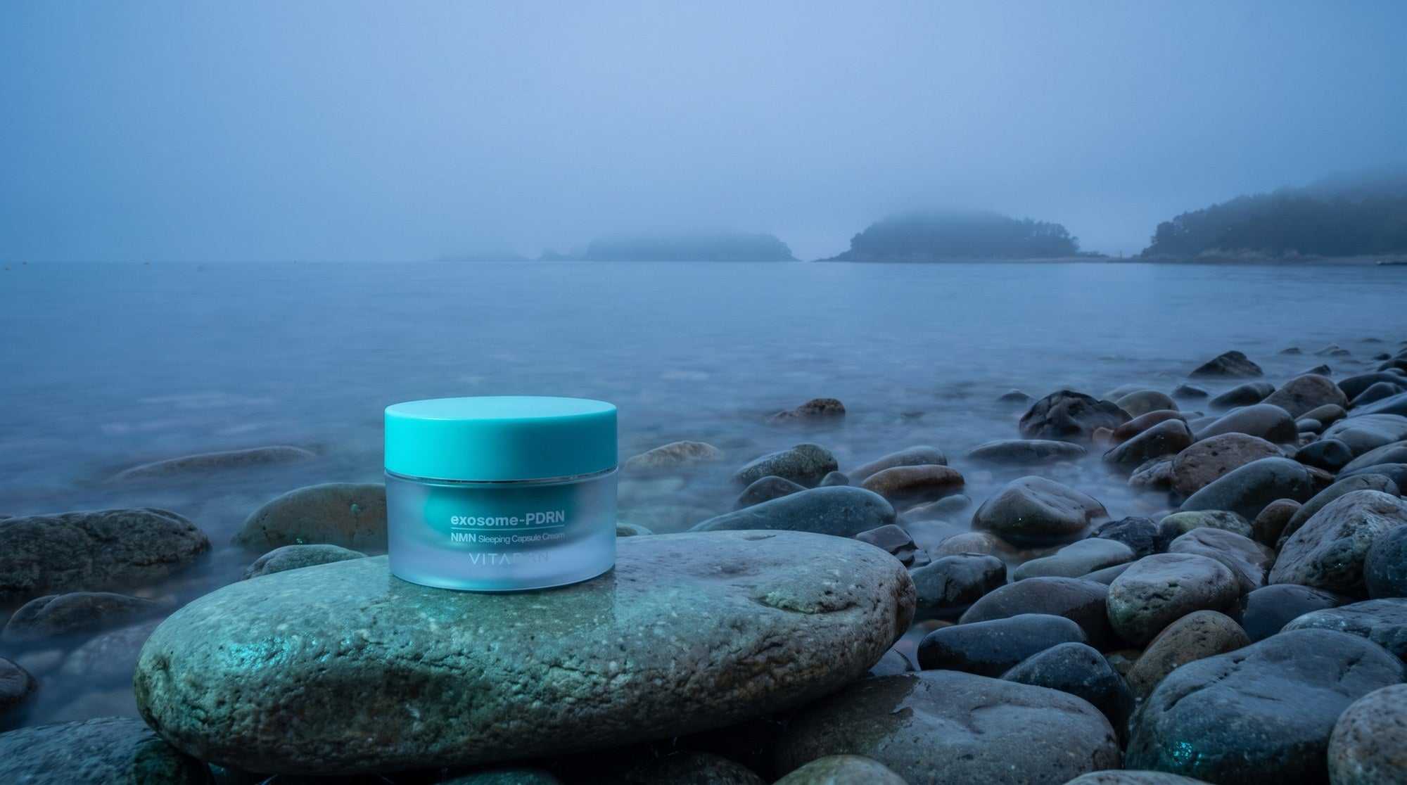 VITARAN Exosome PDRN Capsule Cream origin scene celebrating Korean skincare craft in Australia