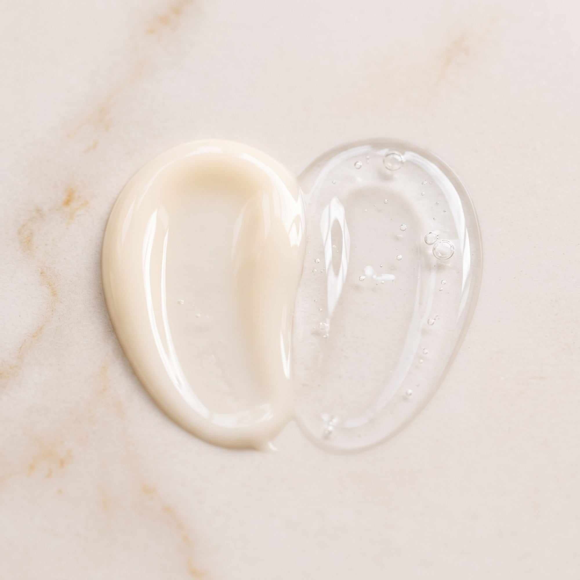 VITARAN Morning & Night Serum Duo bottles with salmon DNA and azulene ingredients on white background
